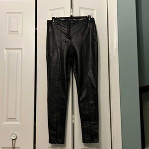 7 For All Mankind Fake leather skinny leg pants.Great condition.Worn once